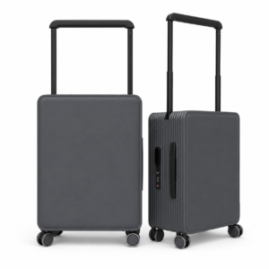 Home two in one hard shell spinner luggage set box